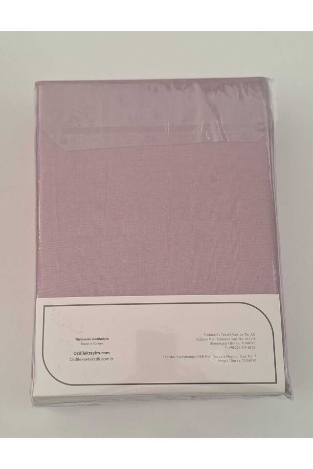 COLOURIST ROSE RANFORCE LASİKLİ ÇARŞAF TAKIMI 160*200 CM