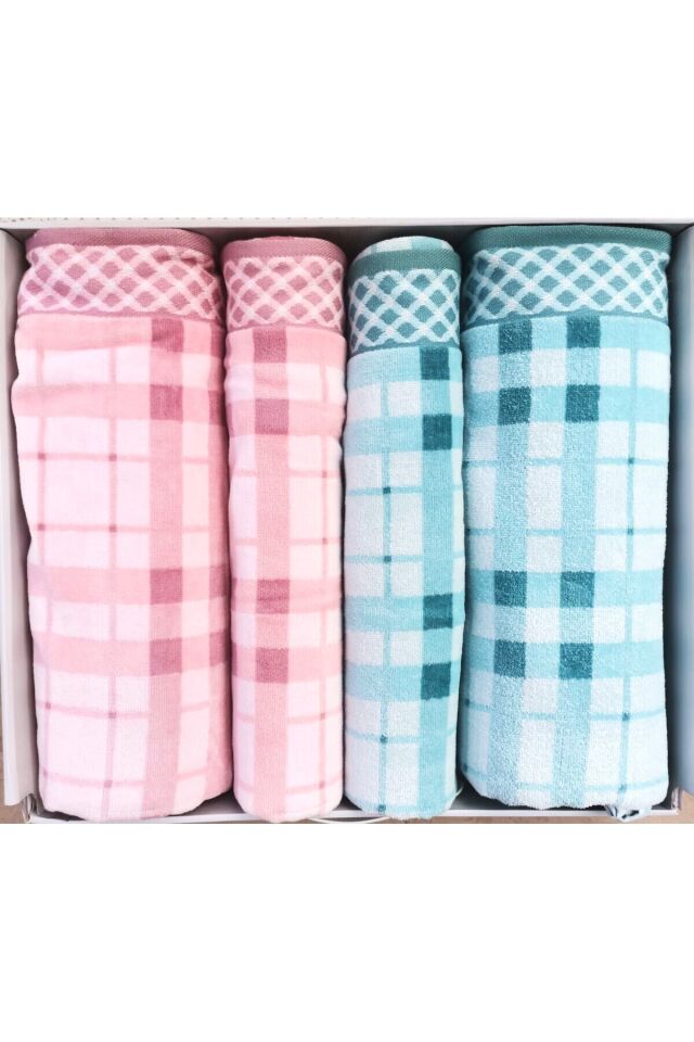 WEAVE BEJ-YESIL BEST SET HAMAM TAKIMI