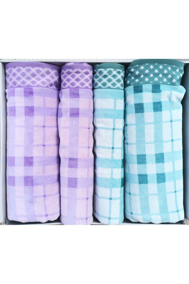 WEAVE BEJ-YESIL BEST SET HAMAM TAKIMI